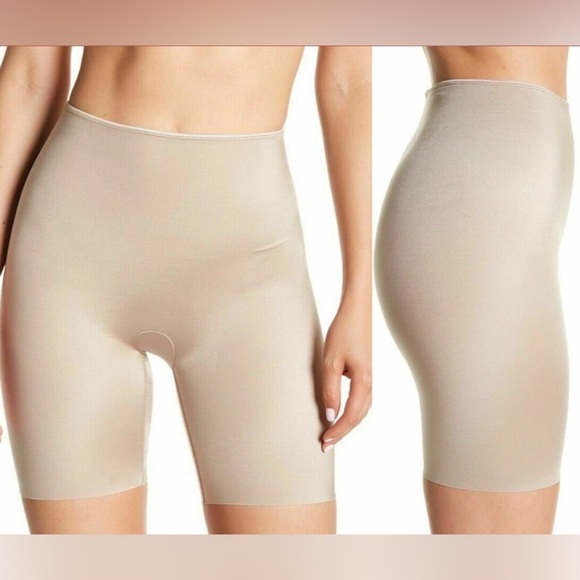 SPANX Other - NWT SPANX Simplicity Mid Thigh Shaper Sand Size Large